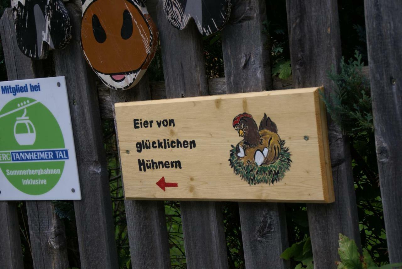 Bauernhof Waldesruh Villa Tannheim Eksteriør bilde